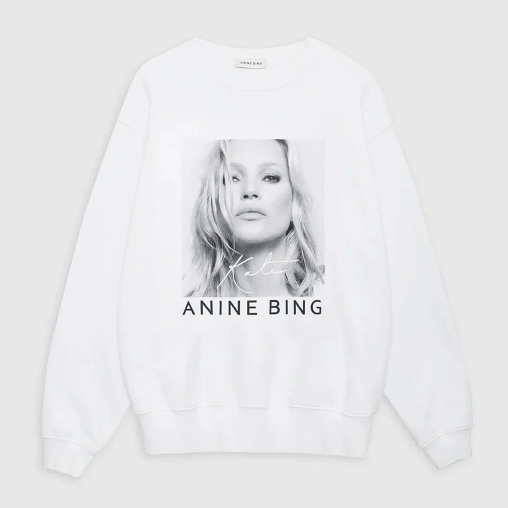 Anine Bing - RAMONA SWEATSHIRT KATE MOSS - S NWT